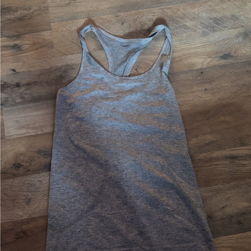 lululemon athletica Gray Tank Top